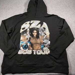 SZA SOS Tour Concert Merch Black Hoodie XXL Top Dawg Entertainment Graphic
